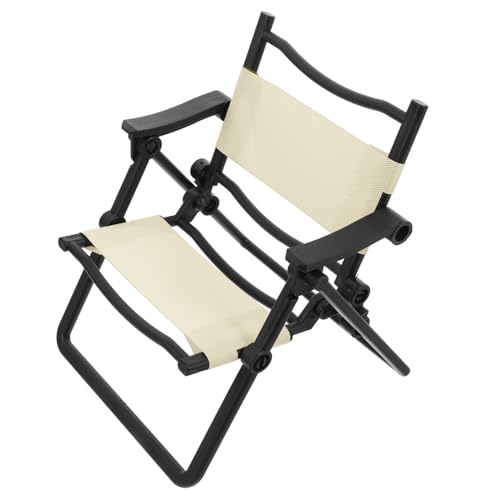 PartyKindom Miniatur Klappstuhl Campingstuhl Modell Dekorativer Puppenhaus Stuhl in Realistisches Miniaturmöbel Robust und Tragbar Geeignet als Puppenhaus Zubehör und DIY Dekoration PartyKindom Miniatur Klappstuhl Campingstuhl Modell Dekorativer Puppenhaus Stuhl in Realistisches Miniaturmöbel Robust und Tragbar Geeignet als Puppenhaus Zubehör und DIY Dekoration von PartyKindom