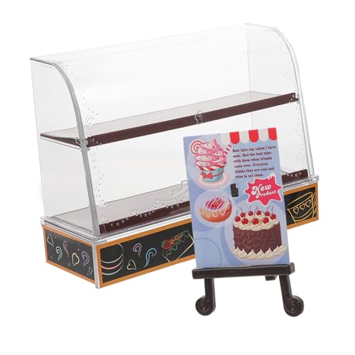 PartyKindom Miniatur Kuchen Schrank Puppenhaus Dekoration Mini Display Bäckerei Vitrine Kreativ Kompakt Realistisch Für Puppenhaus Küche Zubehör PartyKindom Miniatur Kuchen Schrank Puppenhaus Dekoration Mini Display Bäckerei Vitrine Kreativ Kompakt Realistisch Für Puppenhaus Küche Zubehör von PartyKindom