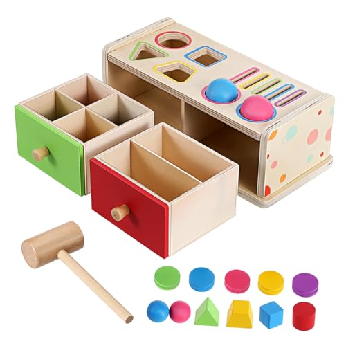 PartyKindom Holz Sortierspiel Montessori Für Kleinkinder Formpassung Spielzeug Farben Lernspielzeug Sensorisches Spielzeug Puzzle-Box Zum Zuordnen Von Formen Und Farben PartyKindom Holz Sortierspiel Montessori Für Kleinkinder Formpassung Spielzeug Farben Lernspielzeug Sensorisches Spielzeug Puzzle-Box Zum Zuordnen Von Formen Und Farben von PartyKindom