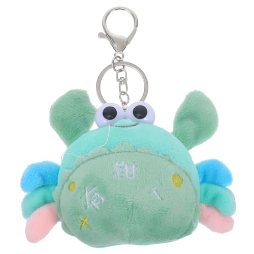 PartyKindom Niedlicher Krabben plüschanhänger aus Weichem Material Handgefertigte Kuschelpuppe für Taschen und Schlüssel Zufällige Farbe Dekoratives Stofftier für Geschenk und Zufällige Farbe PartyKindom Niedlicher Krabben plüschanhänger aus Weichem Material Handgefertigte Kuschelpuppe für Taschen und Schlüssel Zufällige Farbe Dekoratives Stofftier für Geschenk und Zufällige Farbe von PartyKindom