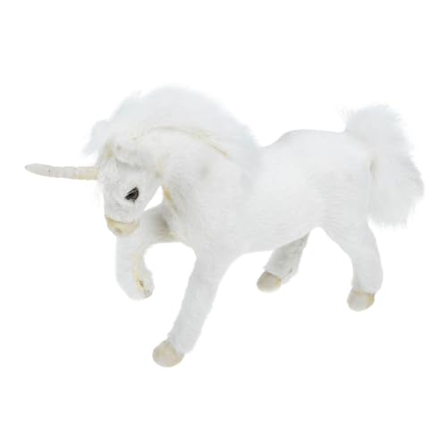 PartyKindom Plüsch Einhorn Modell Realistisch Weiches Kuscheltier Ornament Detailgetreues Design Sicher Vielseitige Deko für Schlafzimmer Schreibtisch und Auto Langlebig und Pflegeleicht PartyKindom Plüsch Einhorn Modell Realistisch Weiches Kuscheltier Ornament Detailgetreues Design Sicher Vielseitige Deko für Schlafzimmer Schreibtisch und Auto Langlebig und Pflegeleicht von PartyKindom