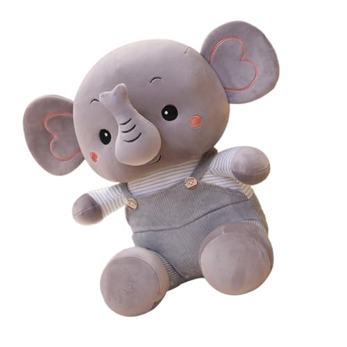 PartyKindom Plüsch Kuscheltier Elefant mit Rucksack aus Hochwertigem Material Schadstofffrei Weiches Beruhigendes für Kleinkinder und Neugeborene Fördert Kreativität und PartyKindom Plüsch Kuscheltier Elefant mit Rucksack aus Hochwertigem Material Schadstofffrei Weiches Beruhigendes für Kleinkinder und Neugeborene Fördert Kreativität und von PartyKindom