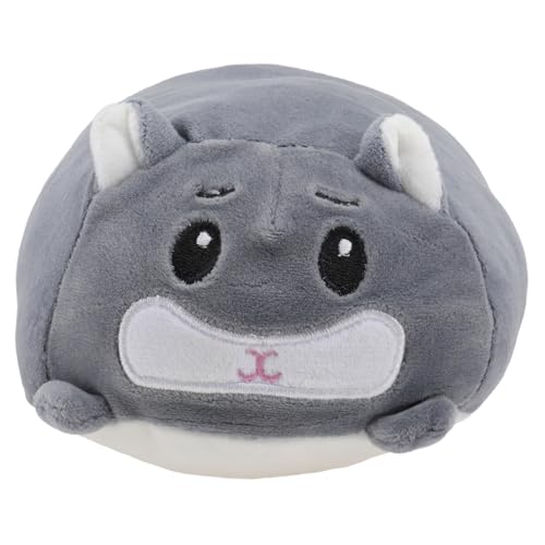 PartyKindom Plüsch Kuscheltier Kissen Hamster Form Weiches Tiermodell Kuschelkissen Dekorationskissen Zum Umarmen Für Sofa Bett Auto PartyKindom Plüsch Kuscheltier Kissen Hamster Form Weiches Tiermodell Kuschelkissen Dekorationskissen Zum Umarmen Für Sofa Bett Auto von PartyKindom