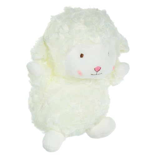 PartyKindom Plüsch Lamm Kuscheltier Weiches Stofftier Schaf Puppe Niedliches für Familie Kuscheliges Plüschtier zur Dekoration und Entspannung PartyKindom Plüsch Lamm Kuscheltier Weiches Stofftier Schaf Puppe Niedliches für Familie Kuscheliges Plüschtier zur Dekoration und Entspannung von PartyKindom