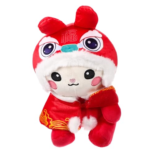 PartyKindom Plüschhase Kuscheltier Chinesisches Neujahr Weiches Langlebiges Stofftier mit Lebendigem Gesicht Geeignet als und Dekoration für Erwachsene PartyKindom Plüschhase Kuscheltier Chinesisches Neujahr Weiches Langlebiges Stofftier mit Lebendigem Gesicht Geeignet als und Dekoration für Erwachsene von PartyKindom