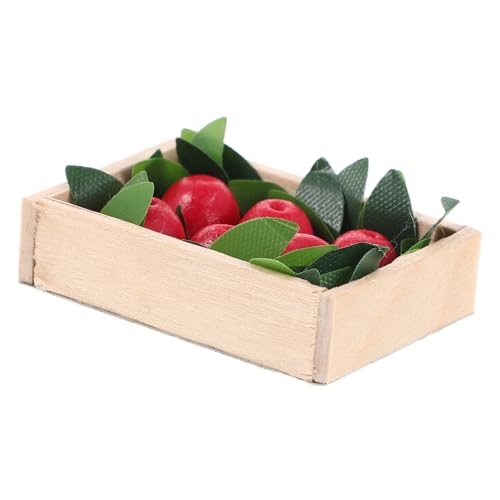 PartyKindom Puppenhaus Zubehör Leichtes Platzsparendes Obstmodell Rot für Puppenhausladen Dekoration und Sammler Kindgerecht und Vielseitig Einsetzbar PartyKindom Puppenhaus Zubehör Leichtes Platzsparendes Obstmodell Rot für Puppenhausladen Dekoration und Sammler Kindgerecht und Vielseitig Einsetzbar von PartyKindom
