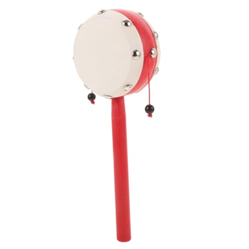 PartyKindom Rassel Trommel mit Natürlichem Schaffell Langlebig und Sicher Fördert Sensorische Entwicklung und Rhythmusgefühl für Jungen und Mädchen Ab Neugeborenenalter PartyKindom Rassel Trommel mit Natürlichem Schaffell Langlebig und Sicher Fördert Sensorische Entwicklung und Rhythmusgefühl für Jungen und Mädchen Ab Neugeborenenalter von PartyKindom