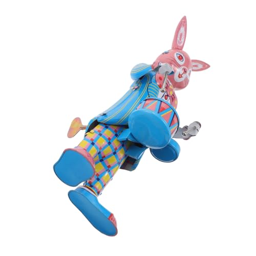 PartyKindom Retro Hase Schlagzeuger Roboter Kreatives Eisenkunstwerk Vintage für Zuhause und Musikalische Entwicklung PartyKindom Retro Hase Schlagzeuger Roboter Kreatives Eisenkunstwerk Vintage für Zuhause und Musikalische Entwicklung von PartyKindom