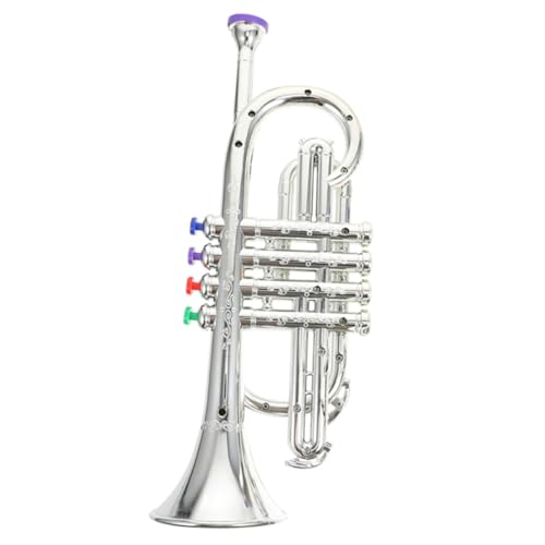 PartyKindom Simulierte Kindertrompete aus Kunststoff Leichtes Musikalisches Instrument Kreatives Lernspielzeug für Jungen und Mädchen Sicher und Einfach zu Bedienen für Musikförderung und PartyKindom Simulierte Kindertrompete aus Kunststoff Leichtes Musikalisches Instrument Kreatives Lernspielzeug für Jungen und Mädchen Sicher und Einfach zu Bedienen für Musikförderung und von PartyKindom