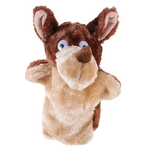 PartyKindom Weiche Handpuppe Großer Grauer Wolf aus Baumwolle für Erwachsene Interaktives Storytelling Kuscheltier für Rollenspiele und Eltern Junge Mädchen Kommunikation PartyKindom Weiche Handpuppe Großer Grauer Wolf aus Baumwolle für Erwachsene Interaktives Storytelling Kuscheltier für Rollenspiele und Eltern Junge Mädchen Kommunikation von PartyKindom