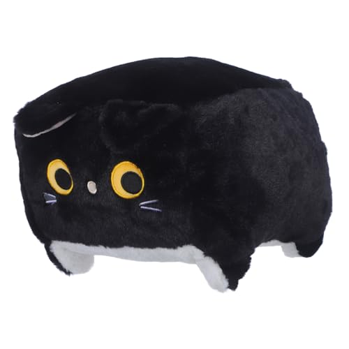PartyKindom Weiches Niedliches Plüsch Katzenwürfelspielzeug Kreative Quadratische Katzenfigur Kuscheliges Stofftier für Sofa Bett Geschenkidee für Freunde und Halloween Party PartyKindom Weiches Niedliches Plüsch Katzenwürfelspielzeug Kreative Quadratische Katzenfigur Kuscheliges Stofftier für Sofa Bett Geschenkidee für Freunde und Halloween Party von PartyKindom