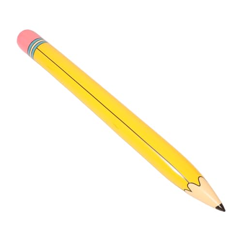 PartyKindom Aufblasbarer PVC Bleistift Spielzeug Riesiger Bleistift für Schulanfang Dekoration für Geburtstagsfeiern Charmante Klassenzimmer Requisite Einfach zu Bedienen PartyKindom Aufblasbarer PVC Bleistift Spielzeug Riesiger Bleistift für Schulanfang Dekoration für Geburtstagsfeiern Charmante Klassenzimmer Requisite Einfach zu Bedienen von PartyKindom