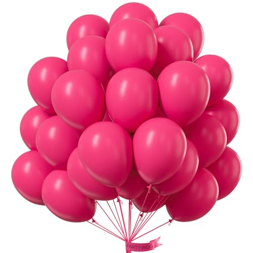 PartyWoo Luftballons Pink, 52 Stück 10 Zoll Ballons Pink, Luftballons Rosa Pastell, Ballons für Luftballon Girlande als Geburtstagsdeko, Deko Hochzeit, Partydeko, Babyparty Deko, Taufe Deko, Rosa-Q05 PartyWoo Luftballons Pink, 52 Stück 10 Zoll Ballons Pink, Luftballons Rosa Pastell, Ballons für Luftballon Girlande als Geburtstagsdeko, Deko Hochzeit, Partydeko, Babyparty Deko, Taufe Deko, Rosa-Q05 von PartyWoo