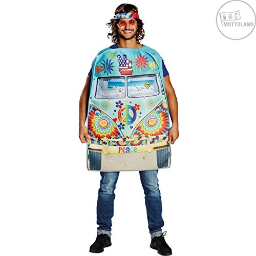 Kostüm Hippie Bus 1-tlg. Schaumstoffkostüm Unisex OneSize von PartyXPeople