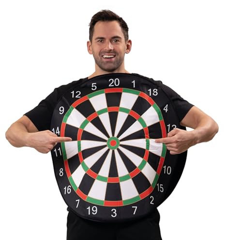 PartyXPeople Dartboard Dartscheibe Kostüm |Erwachsene Spaßkostüm | Fun Verkleidung Unisex | mehrfarbig - 14826-STD von PartyXPeople