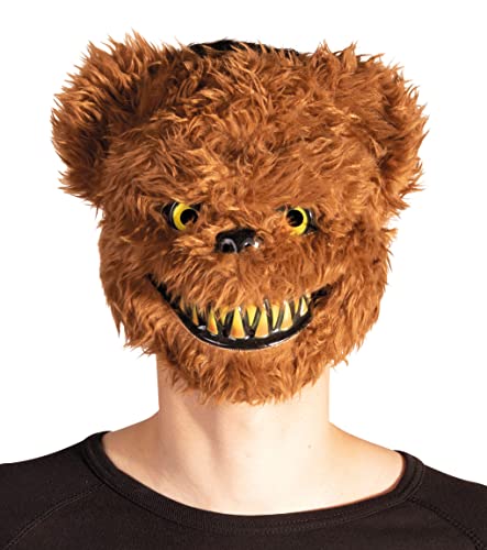 PartyXPeople Maske Bär I Unisex | Gruselige Maske I Fester Halt I Vollmaske I Ausdrucksstark I Geeignet für Halloween, Karneval und Role-Play von PartyXPeople