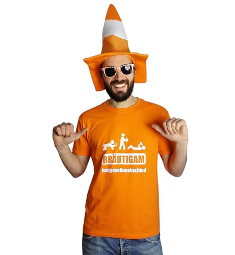 Partybob Männer JGA-Kostüm Bräutigam Saufstelle Junggesellenabschied (3XL) von Partybob