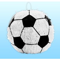 Fußball-Pinata aus Pappe, 35cm x 35cm von Partydeco