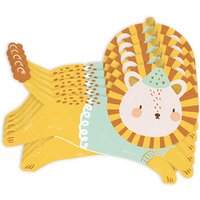 Kleiner Löwe Servietten, 20er Pack, 10cm x 16cm von Partydeco