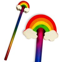 Bleistift mit Radierer Regenbogen, 1 St. von Partystrolche