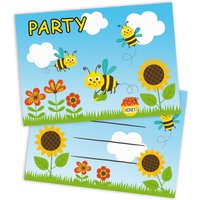 Einladung Bienen Party, 8 St. von Partystrolche