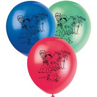 Luftballons Flos Bauernhof Party, 8 St. von Partystrolche