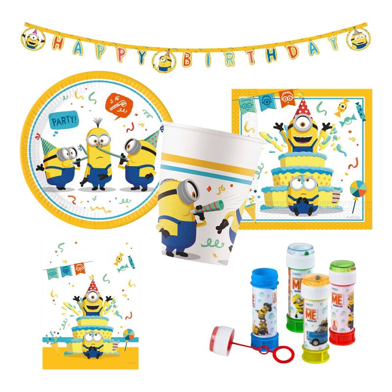 Partystrolche Partyset Minions 49 tlg. von Partystrolche