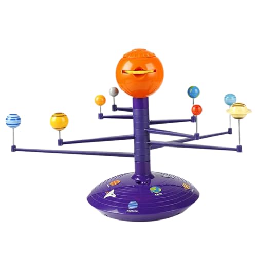 Solarsystemmodell, HD Solar System Projector mit 8 Planeten Astronomische Wissenschaft Bildungsinstrument Solarsystem Kit Planetarium Raumspielzeug für Kinder über 3 Jahre alte Jungen Mädchen, Solars von Pastoralist