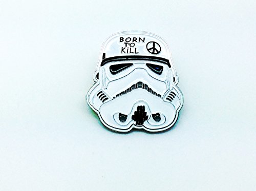 Patch Nation Born to Kill Stormtrooper Cosplay Metal Pin Badge von Patch Nation