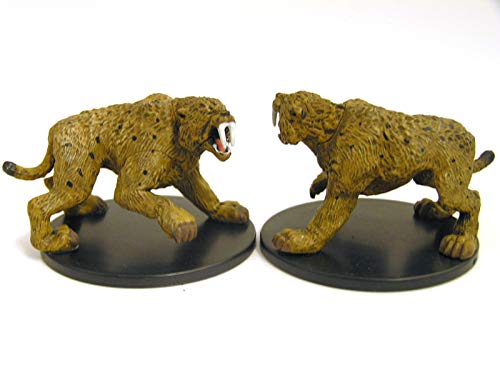 Pathfinder Battles 1x #030 Smilodon Large Figure - Kingmaker von Pathfinder Battles