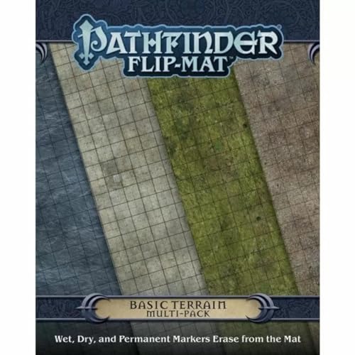 Pathfinder JUN132387 Flip Matte: Basic Terrain Multipack von Paizo