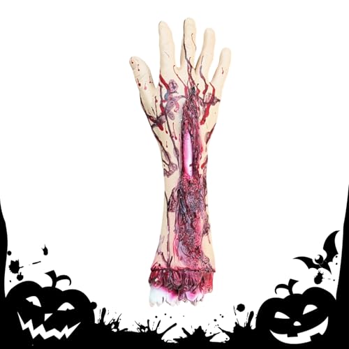 Patifirst Leiche Halloween-Dekoration | Horror Abgetrennte Hände Füße Für Gruselhaus | Blutige Körperteile Grusel Deko Für Boden Ecke Horrorpartys Escape Rooms Medienproduktionen Patifirst Leiche Halloween-Dekoration | Horror Abgetrennte Hände Füße Für Gruselhaus | Blutige Körperteile Grusel Deko Für Boden Ecke Horrorpartys Escape Rooms Medienproduktionen von Patifirst