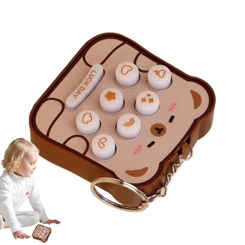 Patifirst Niedlicher Schlüsselanhänger Charme | Pop Spiel Anti-Stress | Stressabbauendes Niedliches Leuchtendes Fidget Tragbares Entspannungsaccessoire Für Zu Hause Geburtstagsbeutel Erwachsene Kinder Patifirst Niedlicher Schlüsselanhänger Charme | Pop Spiel Anti-Stress | Stressabbauendes Niedliches Leuchtendes Fidget Tragbares Entspannungsaccessoire Für Zu Hause Geburtstagsbeutel Erwachsene Kinder von Patifirst