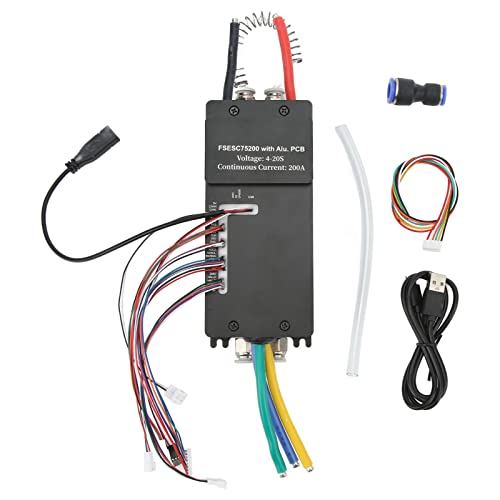 Patravious ESC-Platine, Gute Wärmeableitung, Übertemperaturschutz, elektrischer Geschwindigkeitsregler für RC-Aluminiumlegierungsmaterial von Patravious