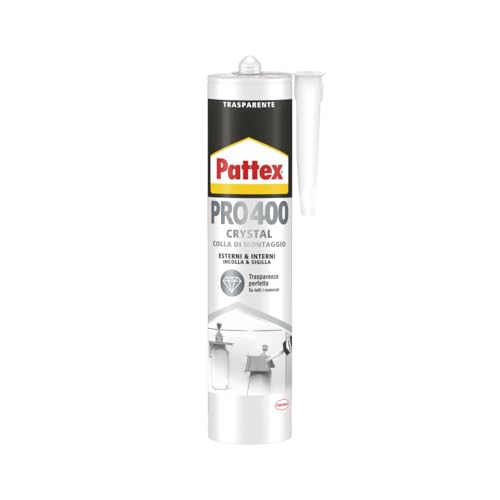 Pattex PRO 400 Crystal Versiegelung und Klebstoff, 290 g von Pattex