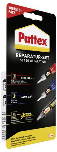 Pattex Reparatur Set 14g DE Klebeset PP3KH 1 Set von Pattex