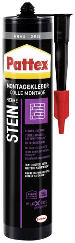 Pattex Stein Montagekleber Herstellerfarbe Grau PTRST 420g von Pattex