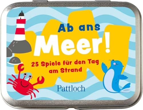 Ab ans Meer! 25 Spiele für den Tag am Strand: Spielideen für fröhliche Tage am Meer | Ideale Beschäftigung für Kinder ab 5 Jahren von Pattloch Geschenkbuch