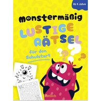 Monstermäßig lustige Rätsel für den Schulstart von Pattloch Geschenkbuch