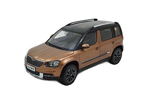 Skoda Yeti 2013 Modell Auto 1:18 Braun Paudi von PAUDI MODEL