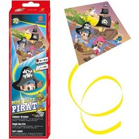 Paul Günther 1246 - Kinderdrachen, Mini Kite Pirat, Nachziehdrachen mit Schwanz, Wickelgriff, Schnur, 24x25cm Paul Günther 1246 - Kinderdrachen, Mini Kite Pirat, Nachziehdrachen mit Schwanz, Wickelgriff, Schnur, 24x25cm von Paul Günther GmbH & Co. KG