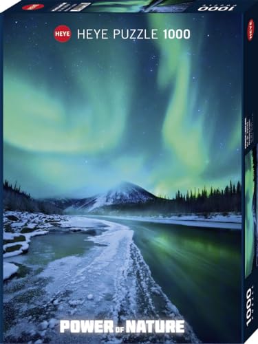 Heye 29549 - Standardpuzzle, Power of nature, Northern Lights, 1000 Teile von Paul Lamond