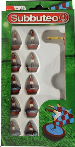 Paul Lamond Subbuteo Football Team Set (Claret/Blue) von Paul Lamond