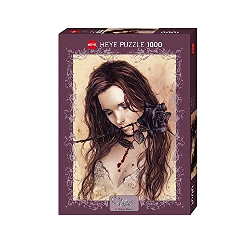 Unbekannt 9431 KV&H Verlag GmbH Dark Rose, Favole 1000 Teile Puzzle, Green von Paul Lamond