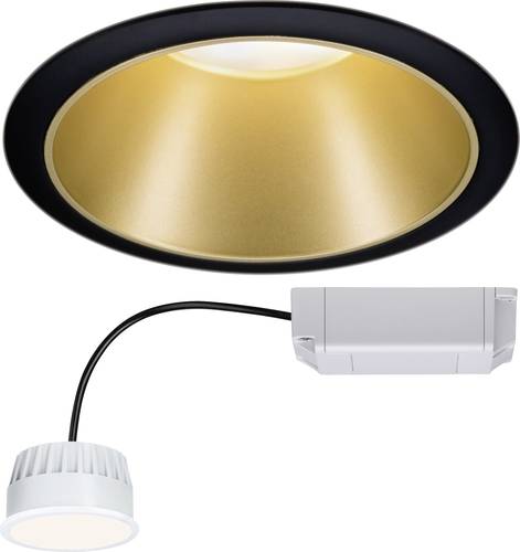 Paulmann 93395 ColeCoin Zigbee LED-Einbauleuchte EEK: G (A - G) LED Schwarz (matt), Gold von Paulmann