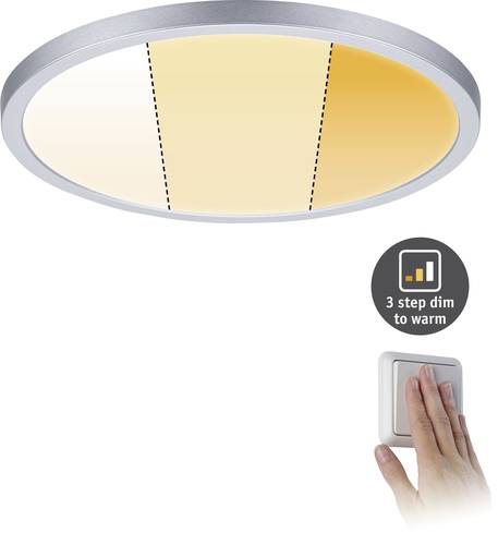 Paulmann 92992 Areo VariFit LED-Einbaupanel LED 20W Chrom (matt) von Paulmann