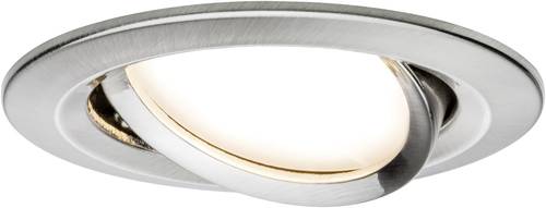 Paulmann 93877 Coin Slim LED-Einbauleuchte LED LED fest eingebaut 6W Eisen (gebürstet) von Paulmann