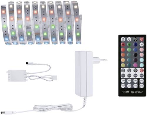 Paulmann MaxLED Basic 79864 LED-Streifen-Komplettset mit Stecker 24V 3m Warmweiß 1St. von Paulmann