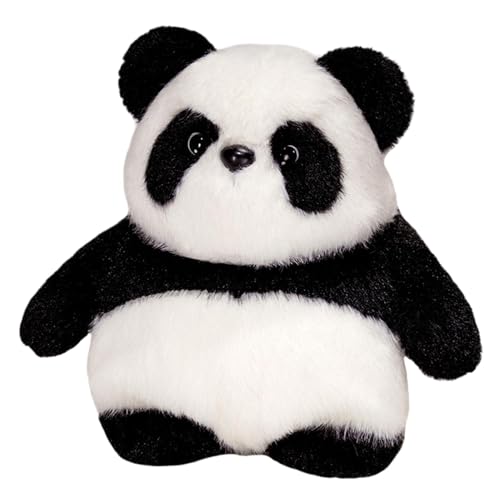 Pavsicgn Reversible Panda für Kinder, Reversible Panda -Spielzeug, Doppelseitige Tierpuppe, Reversible gefülltes Tierplüsch für Kinder, süßes und weiches Kissenspielzeug von Pavsicgn