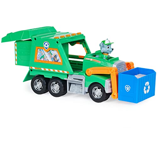 PAW PATROL Rocky's Deluxe Recycling Truck with Collectible Figure and 3 Tools von PAW PATROL